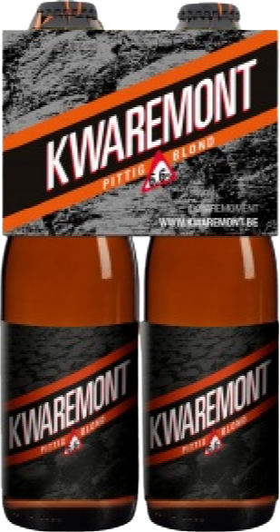 Kwaremont Blond 4pack met flesjes van 33cl Kwaremont Blond 4pack met flesjes van 33cl